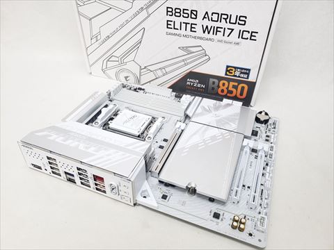 B850 AORUS ELITE WIFI7 ICE 各サイトで併売につき売切れのさいはご容赦願います。