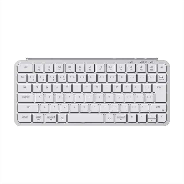 B1P-K14Z-JIS Keychron B1 Pro ウルトラスリム ワイヤレスキーボード - JIS配列（テンキーレス） / シザースイッチ（本体カラー：シルバー / かな印字なし）