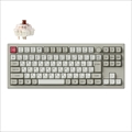 V3M-R3-JIS V3 MAX QMK ワイヤレスカスタム・メカニカルキーボード - RGB - JIS配列（テンキーレス）- レトロカラー / Gateron Jupiter スイッチ（ホットスワップ）茶軸