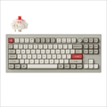 V3M-R1-US V3 MAX QMK ワイヤレスカスタム・メカニカルキーボード - RGB - US配列（テンキーレス）- レトロカラー / Gateron Jupiter スイッチ（ホットスワップ）赤軸