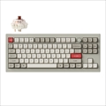 V3M-R3-US V3 MAX QMK ワイヤレスカスタム・メカニカルキーボード - RGB - US配列（テンキーレス）- レトロカラー / Gateron Jupiter スイッチ（ホットスワップ）茶軸