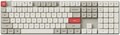K5M-K1-US K5 Max QMK/VIA ワイヤレス カスタム・メカニカルキーボード - White LED - US配列（テンキー付 / フルサイズ）- レトロカラー / Gateronロープロファイル2.0メカニカルスイッチ赤軸