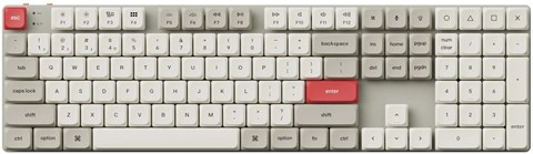 K5M-K3-US K5 Max QMK/VIA ワイヤレス カスタム・メカニカルキーボード - White LED - US配列（テンキー付 / フルサイズ）- レトロカラー / Gateronロープロファイル2.0メカニカルスイッチ茶軸