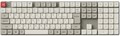 K5M-K3Z-JIS K5 Max QMK/VIA ワイヤレス カスタム・メカニカルキーボード - White LED - JIS配列（テンキー付 / フルサイズ）- レトロカラー / Gateronロープロファイル2.0メカニカルスイッチ茶軸 / PBTダブルショットキーキャップ