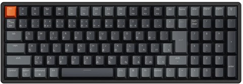 K4X-J3Z-JIS K4 Version 3 QMK ワイヤレスカスタム・メカニカルキーボード - RGB - JIS配列  /  Keychron Superスイッチ茶軸 （ホットスワップ） / ABS素材のシャインスルーキーキャップ
