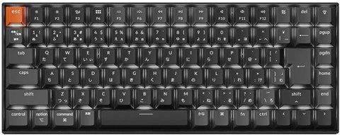 K2X-A3Z-JIS K2 Version 3 QMK ワイヤレスカスタム・メカニカルキーボード - WHITE LED - JIS配列  / Keychron Superスイッチ茶軸 / PBTダブルショットキーキャップ