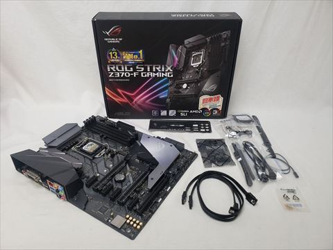 ROG STRIX Z370-F GAMING 各サイトで併売につき売切れのさいはご容赦願います。