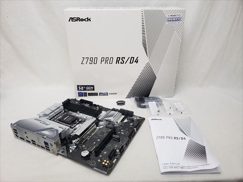 Z790 Pro RS/D4 各サイトで併売につき売切れのさいはご容赦願います。