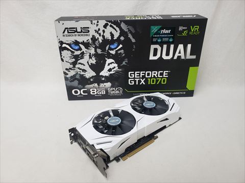 DUAL-GTX1070-O8G 各サイトで併売につき売切れのさいはご容赦願います。