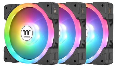 SWAFAN EX12 ARGB PC Cooling Fan TT Premium Edition 3 Fan Pack (CL-F167-PL12SW-A)