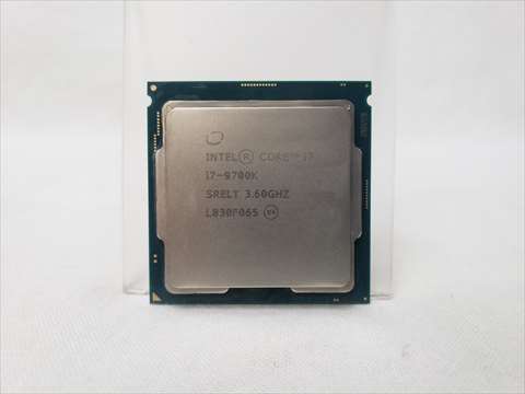 Core i7-9700K バルク (3.60GHz/ターボブースト時4.90GHz/8-core 8-thread/Total Cache 12MB/TDP95W/UHD Graphics 630)