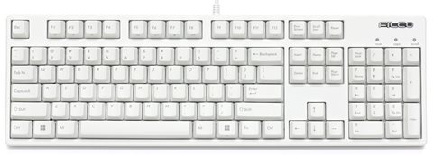 FKBN104M/EMW3 Majestouch 3 HAKUA 茶軸・フルサイズ・英語 US ASCII・ホワイト