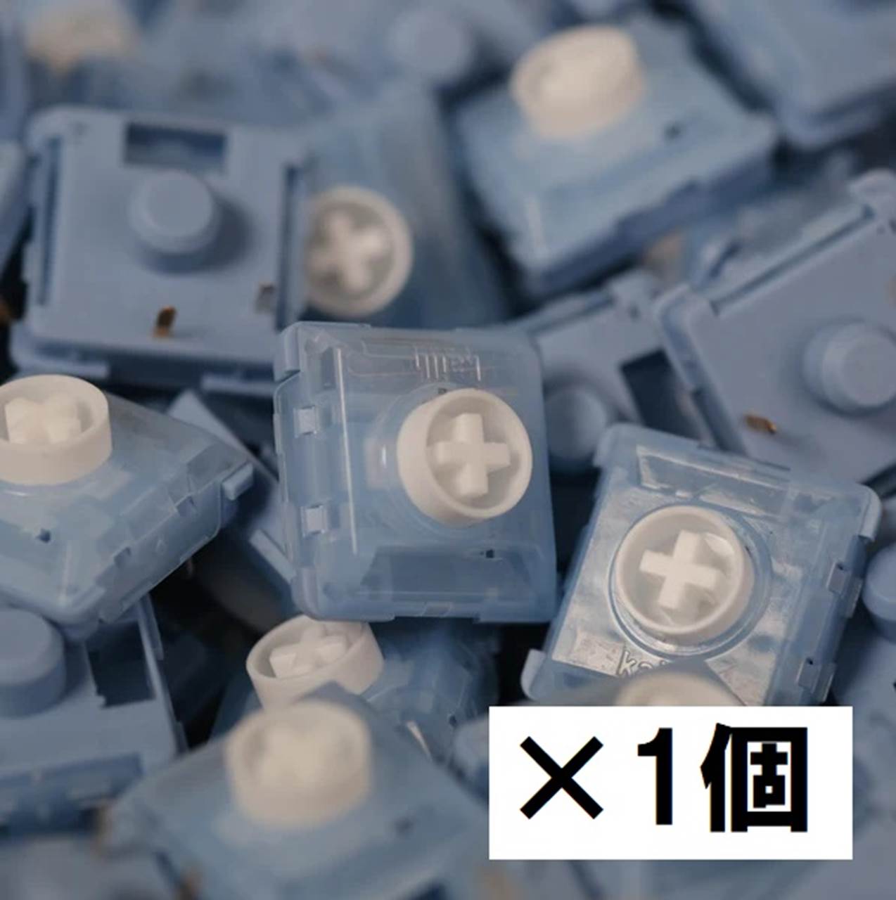 1個】 Kailh Choc Switch V2 Glacial Silver, Linear ☆2個まで￥250