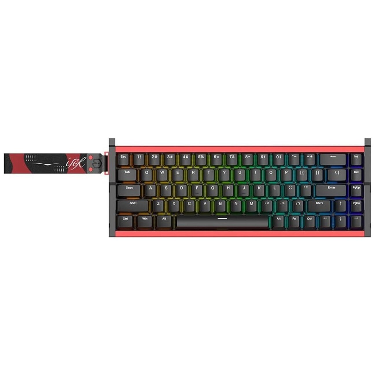 IROK MG68 (Black and Red) | キーボード | ゲーミングデバイス