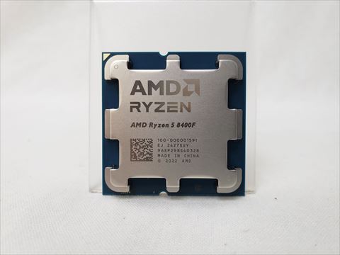 Ryzen5 8400F バルク (6C/12T、4.2Ghz、65W) 各サイトで併売につき売切れのさいはご容赦願います。
