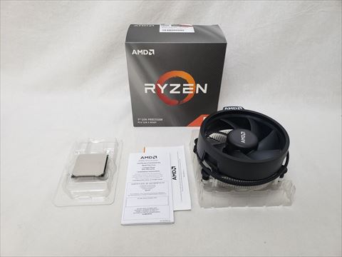 Ryzen 5 3600 With Wraith Spire cooler (6C12T/3.6GHz（4.2）/65W/Total Cache 36MB) 各サイトで併売につき売切れのさいはご容赦願います。