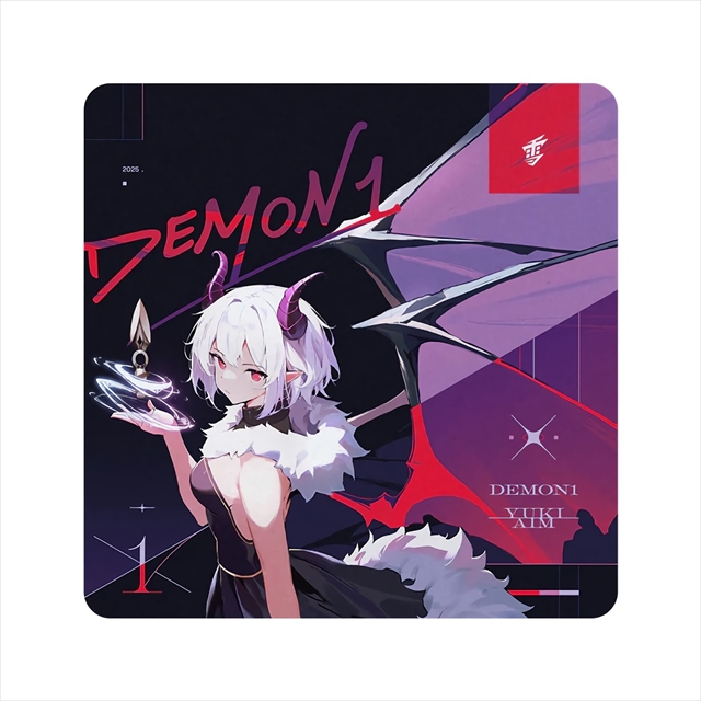 Yuki Aim x Demon1 Cloth mousepad 2025年9月中旬～下旬頃入荷予定