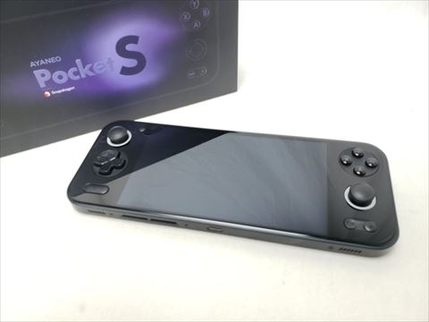 AYANEO Pocket S Android 1440P （Snapdragon G3xG2/6.0/16GB/512GB） オブシディアンブラック 各サイトで併売につき売切れのさいはご容赦願います。