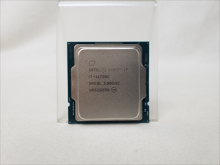 Corei7-11700K バルク (3.6GHz/Turbo Boost 4.9GHz/Turbo Boost Max 5.0GHz/8コア 16スレッド/スマートキャッシュ16M/TDP125W) 各サイトで併売につき売切れのさいはご容赦願います。