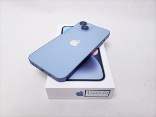 iPhone14 128GB ブルー /MPVJ3J/A 【国内版 SIMFREE】 各サイトで併売につき売切れのさいはご容赦願います。