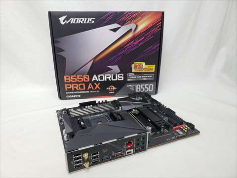B550 AORUS PRO AX 各サイトで併売につき売切れのさいはご容赦願います。