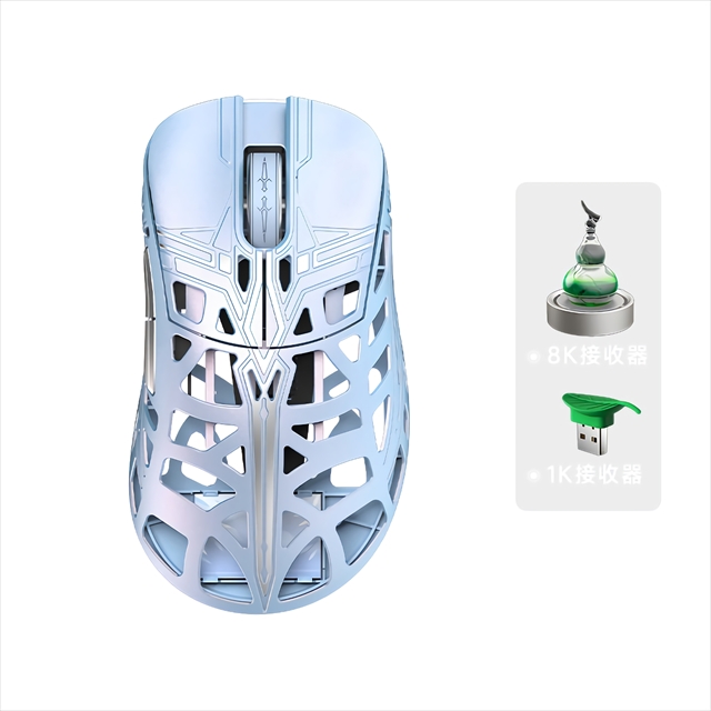 WLMOUSE Sword X Ice Blue(剣来コラボモデル) Omron Opticals Switch