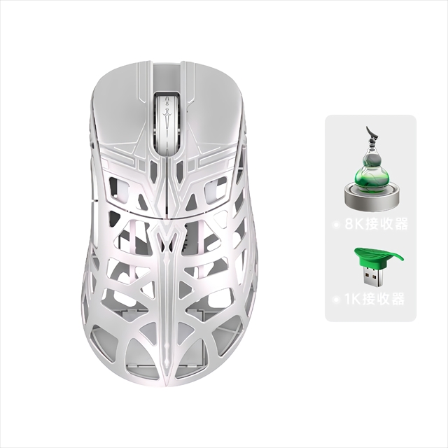 WLMOUSE Sword X Ice White(剣来コラボモデル) Omron Opticals Switch