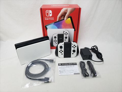 Nintendo Switch(有機ELモデル) Joy-Con(L)/(R) ホワイト HEG-S-KAAAA 各サイトで併売につき売切れのさいはご容赦願います。