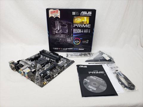 PRIME B550M-A WIFI II 各サイトで併売につき売切れのさいはご容赦願います。