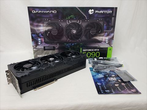 [保証確認] NE75090019R5-GB2020P GAINWARD RTX5090 PHANTOM 32GB GDDR7 512bit 3-DP HDMI 各サイトで併売につき売切れのさいはご容赦願います。