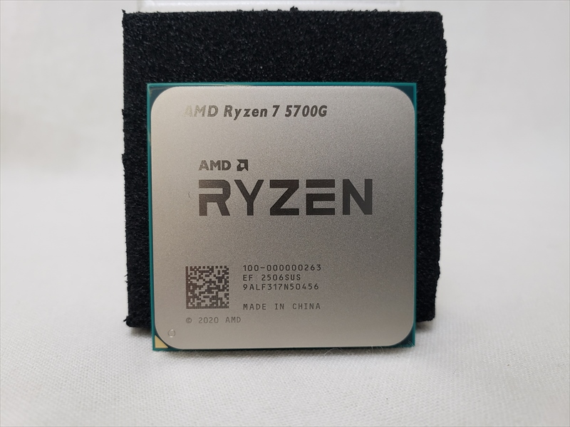 AMD Ryzen 7 5700G(バルク版) 3.8GHz 8コア 中古】AMD Ryzen 7 5700G