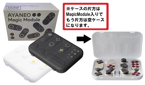 AYANEO 3専用 取り換え式コントローラーモジュールセット レトロパワー