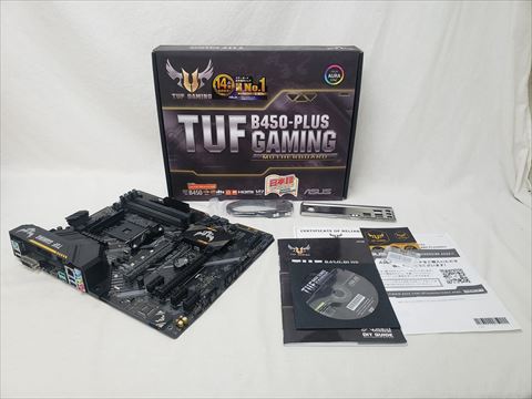 TUF B450-PLUS GAMING 各サイトで併売につき売切れのさいはご容赦願います。