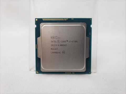 Core i7-4790K バルク (4.00GHz/ターボブースト時4.40GHz/4-core 8-thread/L2=256kB x4 L3=8MB/TDP88W) 各サイトで併売につき売切れのさいはご容赦願います。