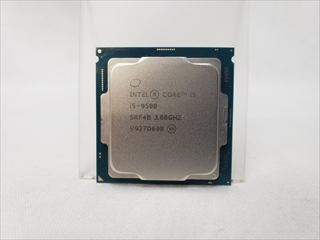 Core i5-9500 バルク (3.00GHz/ターボブースト時4.40GHz/6-core 6-thread/Total Cache 9MB/TDP65W) 各サイトで併売につき売切れのさいはご容赦願います。