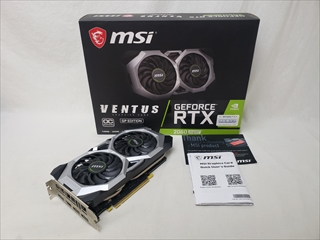 GeForce RTX 2060 SUPER VENTUS GP OC 各サイトで併売につき売切れのさいはご容赦願います。