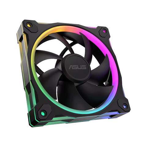 MR120 ARGB FAN BLACK 