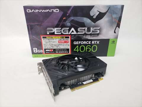 NE64060019P1-1070E-G-V1 GAINWARD RTX4060 PEGASUS V1 各サイトで併売につき売切れのさいはご容赦願います。