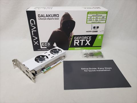 GK-RTX3050-E6GB/WHITE/LP 各サイトで併売につき売切れのさいはご容赦願います。