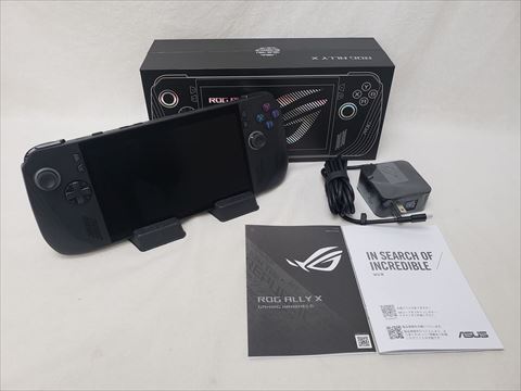 ROG Ally X RC72LA-Z1E24G1T （Z1 Extreme/7.0/24GB/2TB） 各サイトで併売につき売切れのさいはご容赦願います。