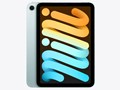 iPad mini（第7世代/2024） Cellular 256GB ブルー /MXPW3J/A 【国内版 SIMFREE】 各サイトで併売につき売切れのさいはご容赦願います。