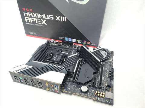 ROG MAXIMUS XIII APEX 各サイトで併売につき売切れのさいはご容赦願います。