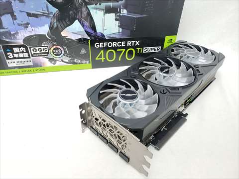 [保証確認] GG-RTX4070TiSP-E16GB/EX/TP 各サイトで併売につき売切れのさいはご容赦願います。