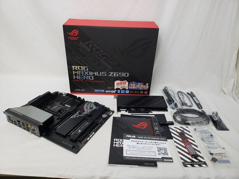 ROG MAXIMUS Z690 HERO 各サイトで併売につき売切れのさいはご容赦願います。
