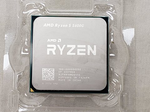 Ryzen 5 5600G バルク (6C12T/3.9GHz(4.4)/65W/TOTAL Cache 19MB/VEGA Graphics 7コア) 各サイトで併売につき売切れのさいはご容赦願います。
