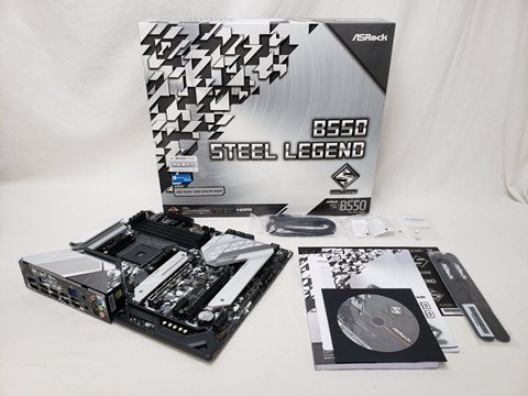 B550 Steel Legend 各サイトで併売につき売切れのさいはご容赦願います。