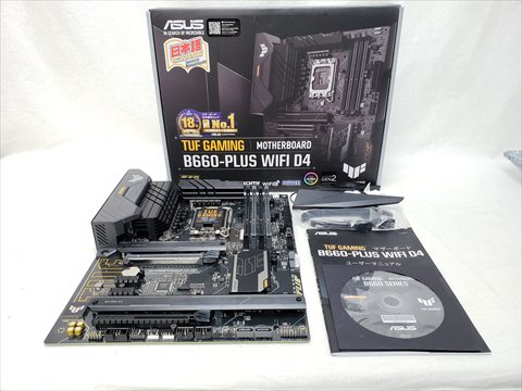 TUF GAMING B660-PLUS WIFI D4 各サイトで併売につき売切れのさいはご容赦願います。