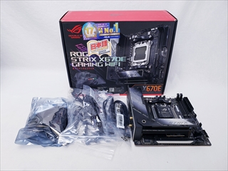 ROG STRIX X670E-I GAMING WIFI 各サイトで併売につき売切れのさいはご容赦願います。