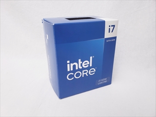 Core i7-14700 BOX 2.1(5.3)/1.5(4.2)GHz/20(8+12)コア 28スレッド/TB Max 3.0 5.4GHz/スマートキャッシュ33MB/TDP65W 各サイトで併売につき売切れのさいはご容赦願います。