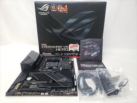 ROG CROSSHAIR VIII DARK HERO 各サイトで併売につき売切れのさいはご容赦願います。
